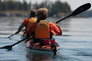 Sea Kayaking on the Bay of Fundy