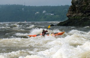Kayak in the Reversing Falls