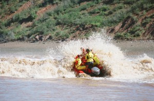 Tidal Bore Rafting Splash