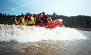 Tidal Wave Surfing