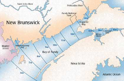 Bay Of Fundy Tide Chart 2016